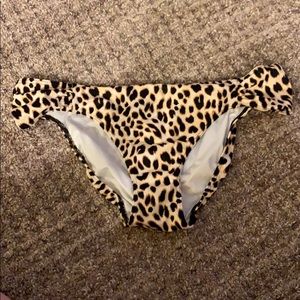 PINK Cheetah Print Cheeky Bikini Bottoms